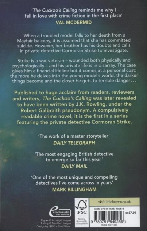 Produktbild: The Cuckoo's Calling