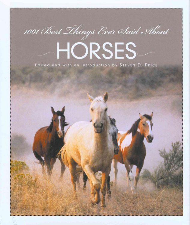Produktbild: 1001 Best Things Ever Said About Horses