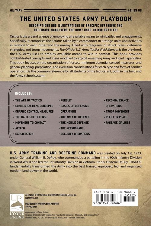 Produktbild: The Official U.S. Army Tactics Field Manual