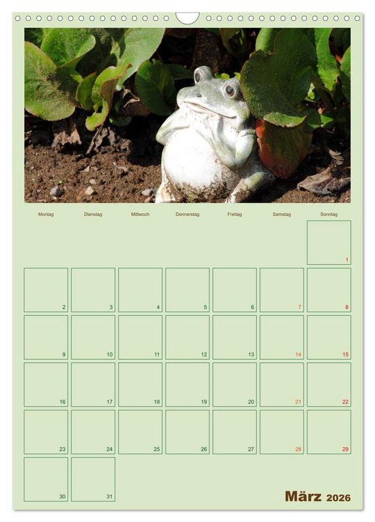 Produktbild: Gartenplaner (Wandkalender 2026 DIN A3 hoch), CALVENDO Monatskalender