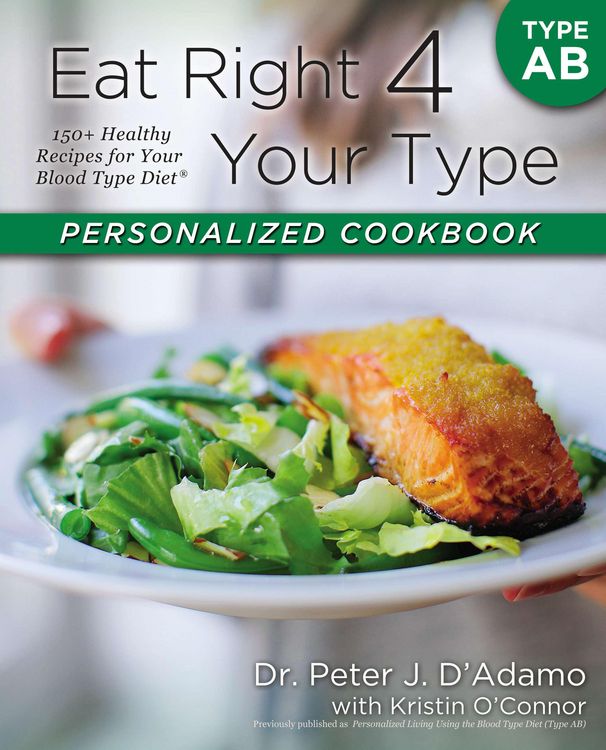 Produktbild: Eat Right 4 Your Type Personalized Cookbook Type AB