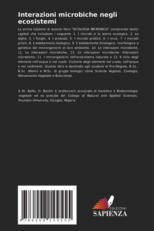 Produktbild: Bello, B: Interazioni microbiche negli ecosistemi