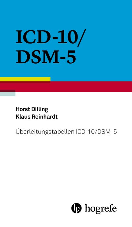 Produktbild: &Uuml;berleitungstabellen ICD-10/DSM-5