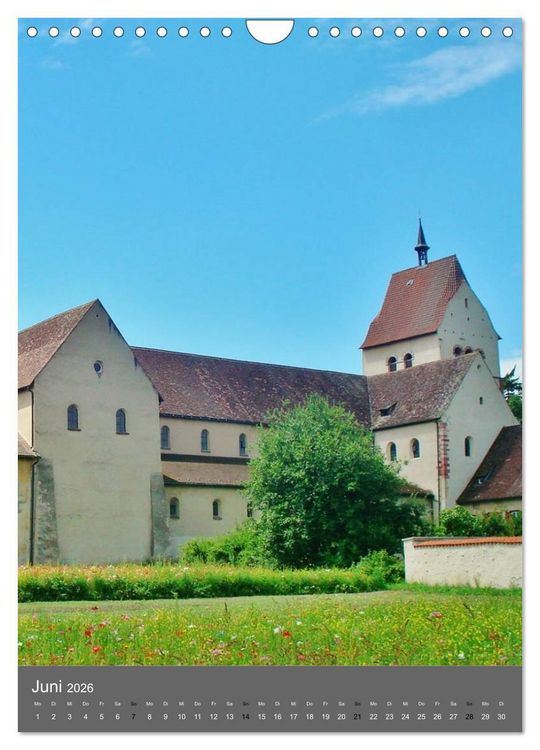 Produktbild: Kirchen und Kl&ouml;ster deutsche Kleinode (Wandkalender 2026 DIN A4 hoch), CALVENDO Monatskalender