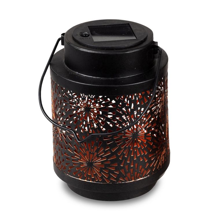 Produktbild: formano Laterne 11x16cm Solarlicht sort Laterne 11x16cm Solarlicht sort