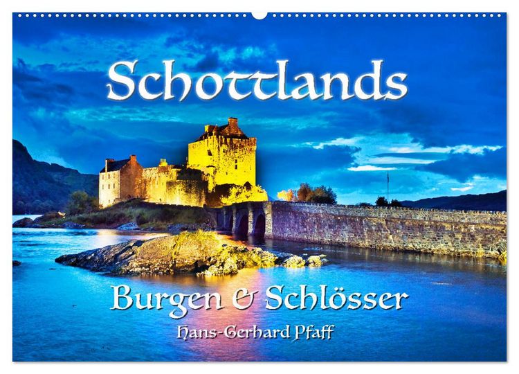 Produktbild: Schottlands Burgen und Schl&ouml;sser (Wandkalender 2026 DIN A2 quer), CALVENDO Monatskalender