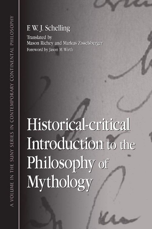 Produktbild: Historical-critical Introduction to the Philosophy of Mythology