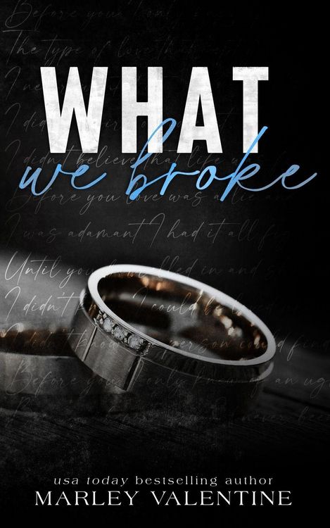 Produktbild: What We Broke