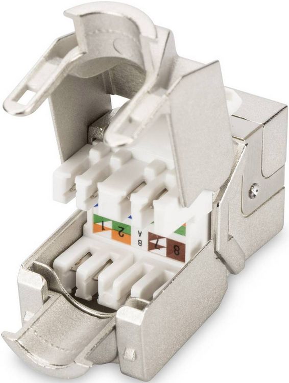 Produktbild: Digitus DN-93612-1 RJ45-Einbaumodul Keystone CAT 6 1 St.