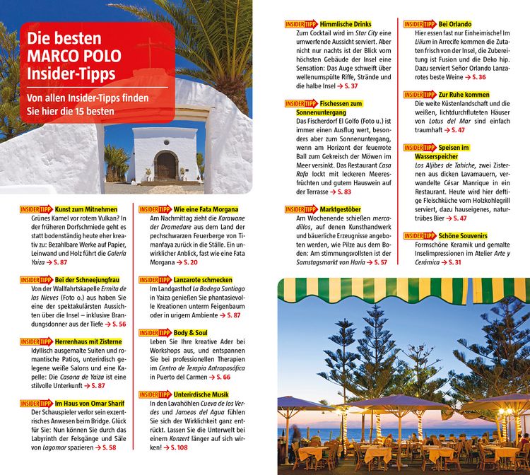 Produktbild: MARCO POLO Reisef&uuml;hrer Lanzarote