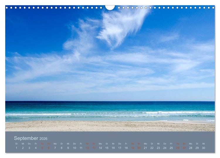 Produktbild: Tag am Meer (Wandkalender 2026 DIN A3 quer), CALVENDO Monatskalender