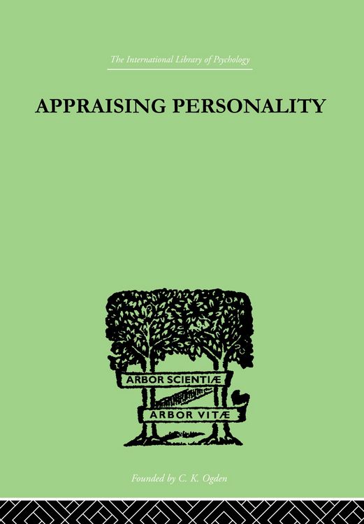 Produktbild: Appraising Personality
