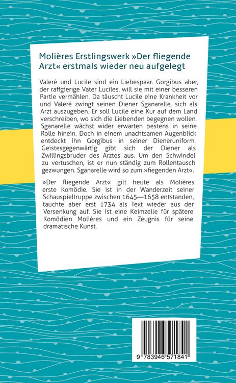 Produktbild: Der fliegende Arzt. Moli&egrave;re: Eine Kom&ouml;die