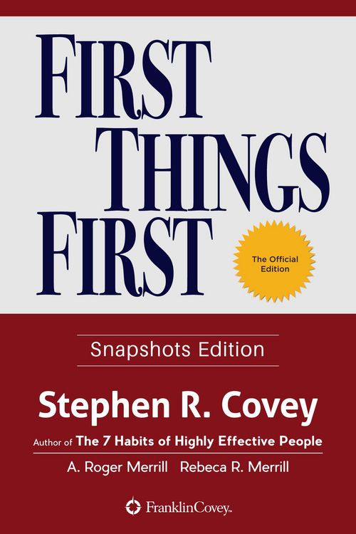 Produktbild: First Things First