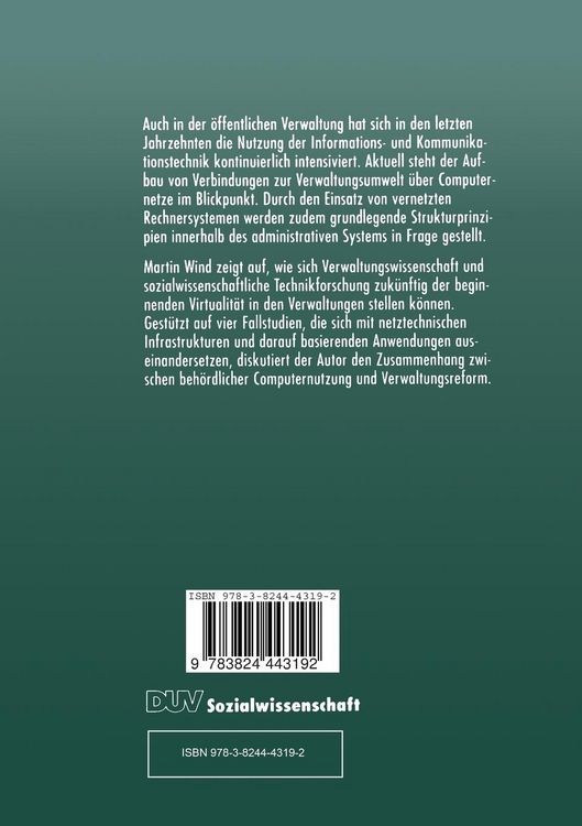 Produktbild: Technisierte Beh&ouml;rden