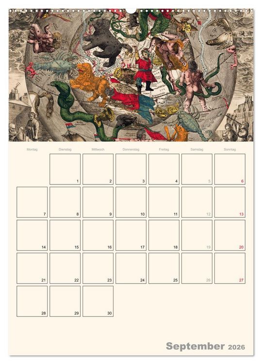 Produktbild: Zu den Sternen - mit Planerfunktion (Wandkalender 2026 DIN A2 hoch), CALVENDO Monatskalender