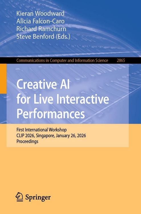Produktbild: Creative AI for Live Interactive Performances