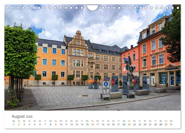 Produktbild: Rudolstadt - im Tal der Saale (Wandkalender 2026 DIN A4 quer), CALVENDO Monatskalender