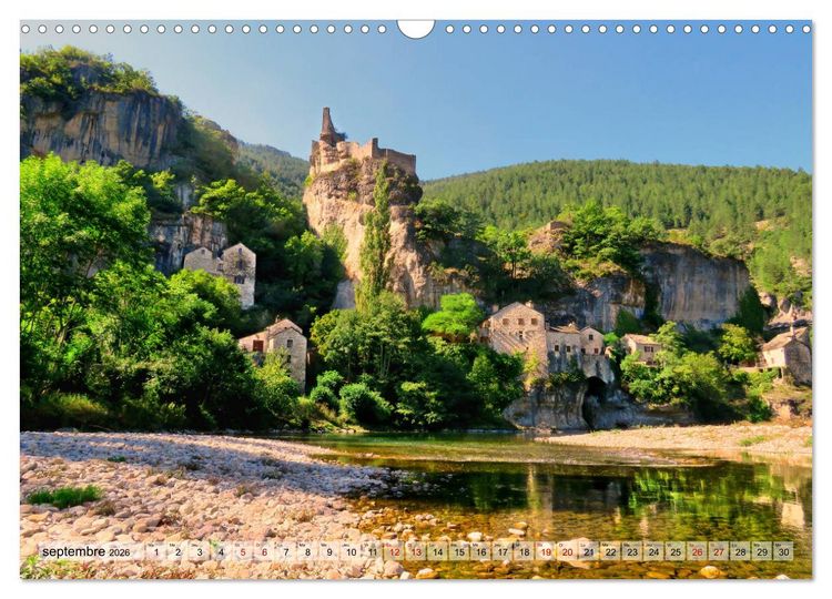 Produktbild: Les C&eacute;vennes typiques (Calendrier mural 2026 DIN A3 vertical), CALVENDO calendrier mensuel