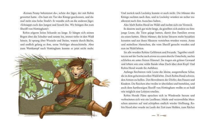 Produktbild: Klassiker zum Vorlesen. Robin Hood