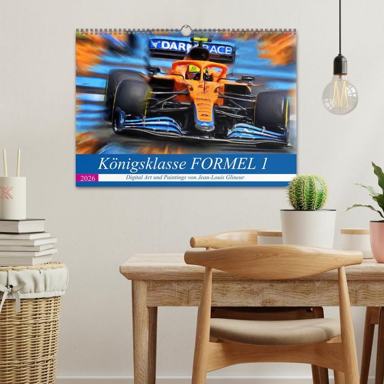 Produktbild: K&ouml;nigsklasse FORMEL 1 (Wandkalender 2026 DIN A3 quer), CALVENDO Monatskalender