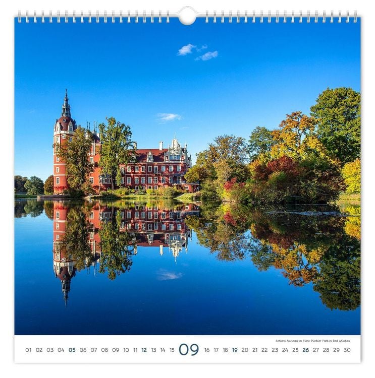 Produktbild: Kalender Burgen und Schl&ouml;sser Sachsen 2027