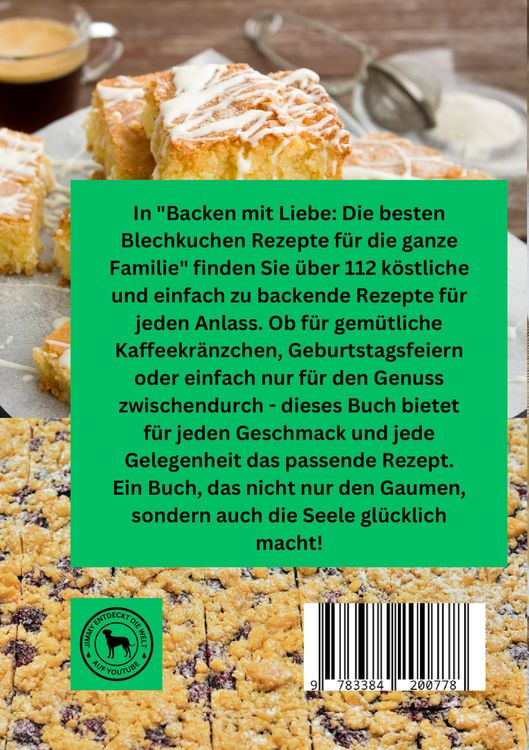Produktbild: Backen mit Liebe: Die besten Blechkuchen Rezepte f&uuml;r die ganze Familie