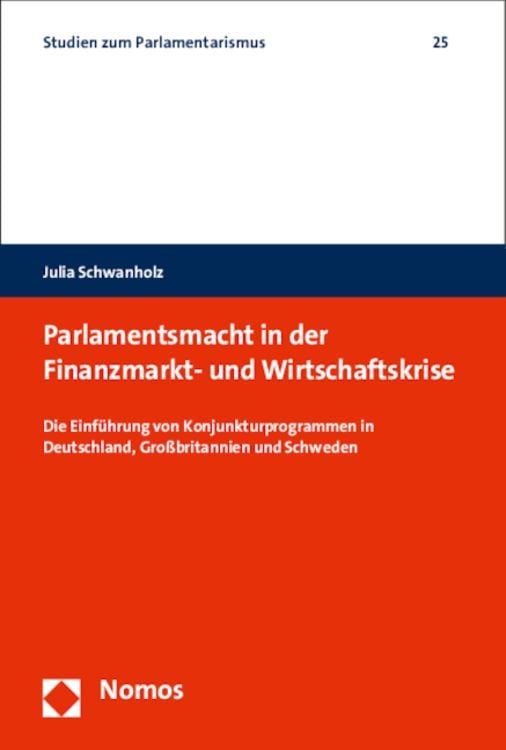 Produktbild: Parlamentsmacht in der Finanzmarkt- und Wirtschaftskrise