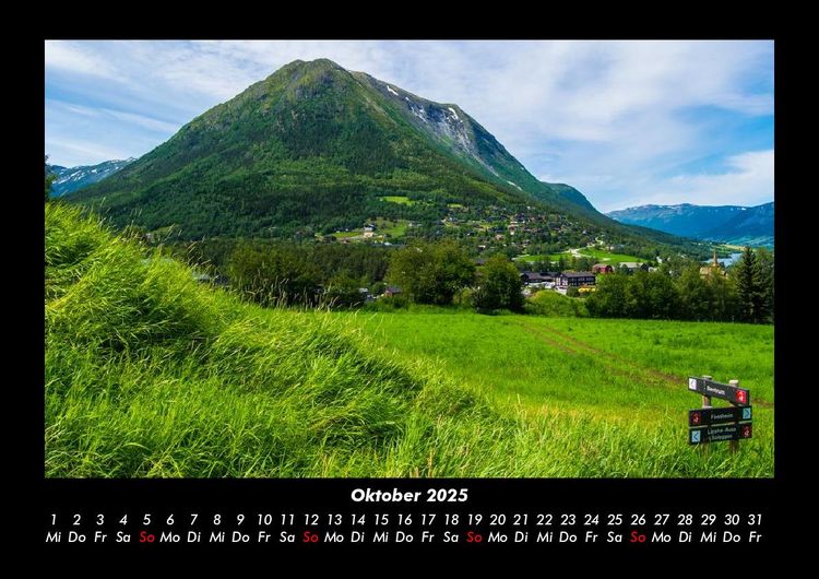 Produktbild: Berge 2025 Fotokalender DIN A3