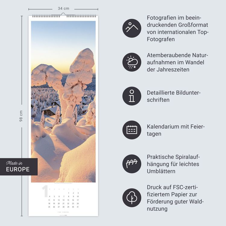 Produktbild: Traumziele Kalender 2027 - Around the World