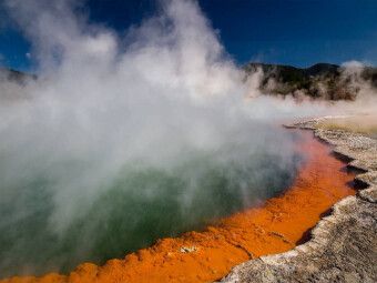 Produktbild: CALVENDO Puzzle Champagne Pool - Wai-O-Tapu, Neuseeland | 1000 Teile Lege-Gr&ouml;&szlig;e 64x48cm Foto-Puzzle f&uuml;r gl&uuml;ckliche Stunden