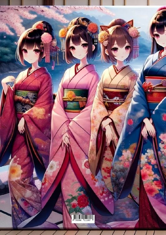 Produktbild: Anime Eleganz im Kimono