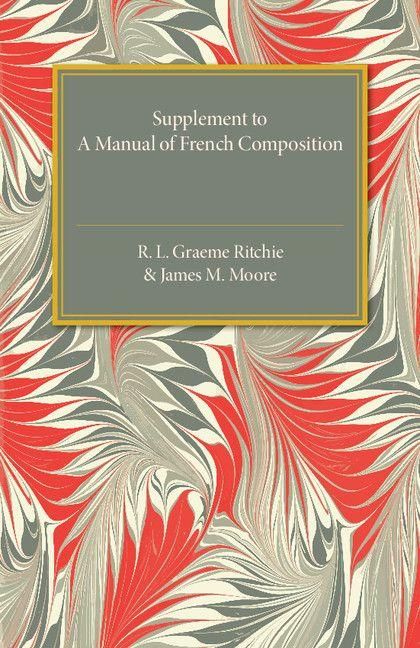 Produktbild: Supplement to A Manual of French Composition