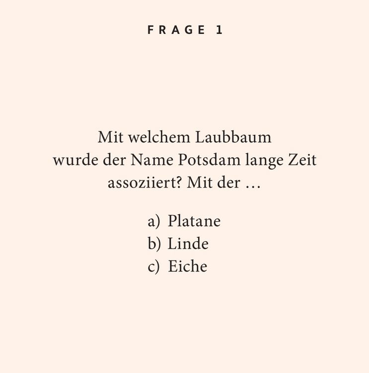 Produktbild: Potsdam-Quiz