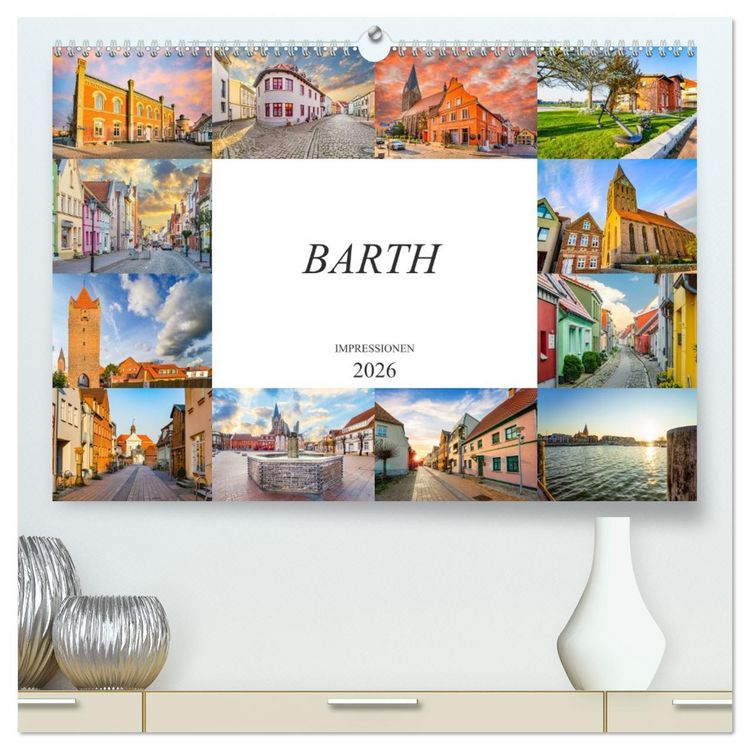 Produktbild: Barth Impressionen (hochwertiger Premium Wandkalender 2026 DIN A2 quer), Kunstdruck in Hochglanz