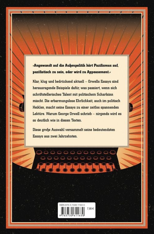 Produktbild: Warum ich schreibe. Die gro&szlig;en Essays