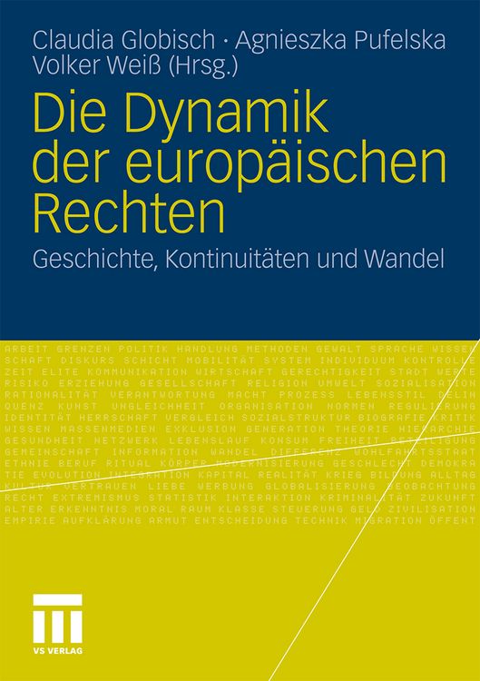 Produktbild: Die Dynamik der europ&auml;ischen Rechten
