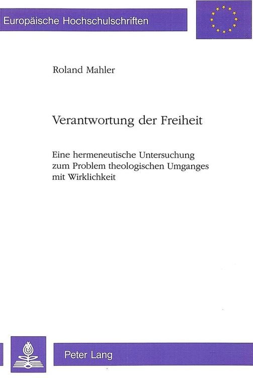 Produktbild: Verantwortung der Freiheit