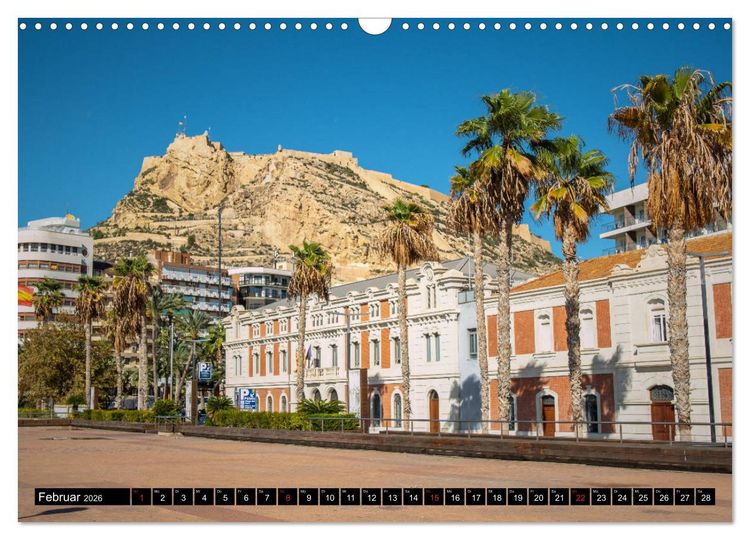 Produktbild: ALICANTE INSIDE - Monatskalender &uuml;ber die Stadt Alicante (Wandkalender 2026 DIN A3 quer), CALVENDO Monatskalender
