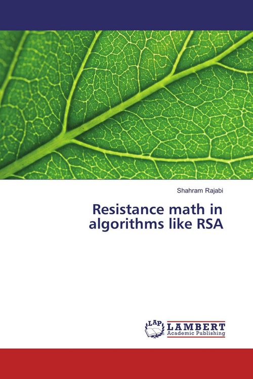 Produktbild: Resistance math in algorithms like RSA