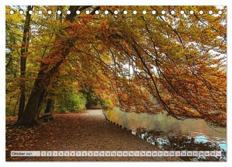 Produktbild: Augsburg - Bayerische Weltstadt mit Herz (Tischkalender 2027 DIN A5 quer), CALVENDO Monatskalender