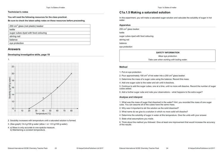 Produktbild: Edexcel International GCSE - Edexcel International GCSE Chemistry Teacher Pack