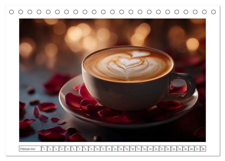 Produktbild: Aroma & Leidenschaft (Tischkalender 2027 DIN A5 quer), CALVENDO Monatskalender