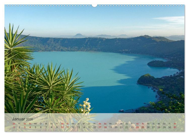 Produktbild: Entdecke El Salvador (Wandkalender 2026 DIN A2 quer), CALVENDO Monatskalender
