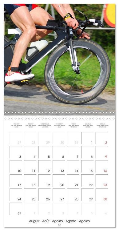 Produktbild: Triathlon Fairly Close (Wall Calendar 2026 12 &times; 12 Inch) CALVENDO 12 Month Wall Calendar
