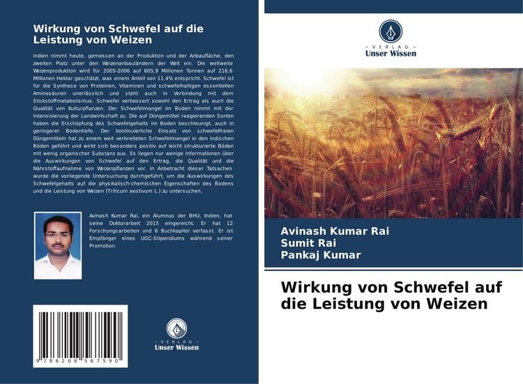Produktbild: Wirkung von Schwefel auf die Leistung von Weizen