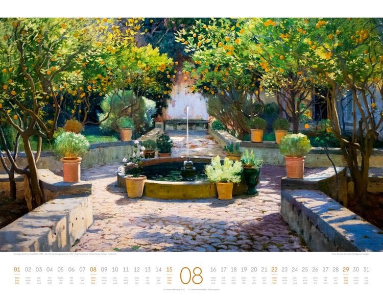 Produktbild: Kunstwerk Garten Kalender 2027