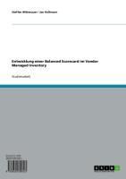 Produktbild: Entwicklung einer Balanced Scorecard im Vendor Managed Inventory