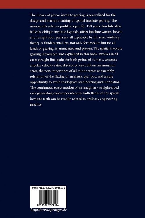 Produktbild: General Spatial Involute Gearing