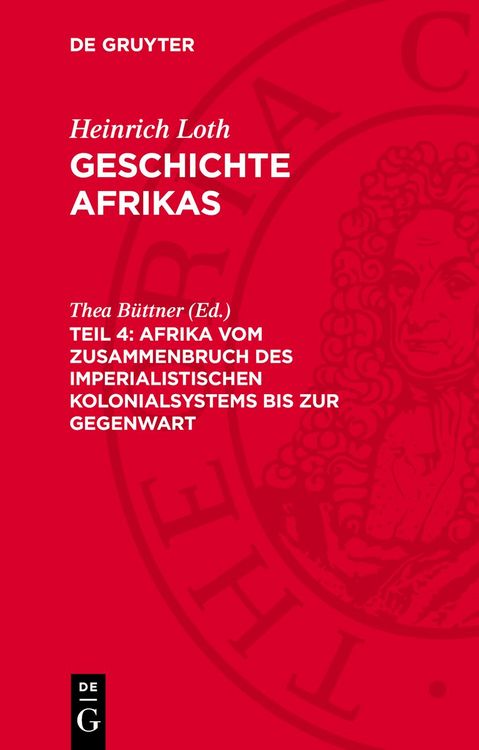 Produktbild: Afrika vom Zusammenbruch des imperialistischen Kolonialsystems bis zur Gegenwart